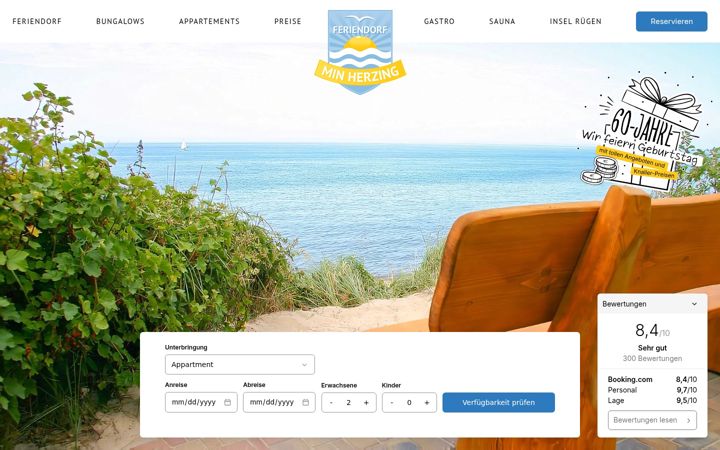 Screenshot of min-herzing.de