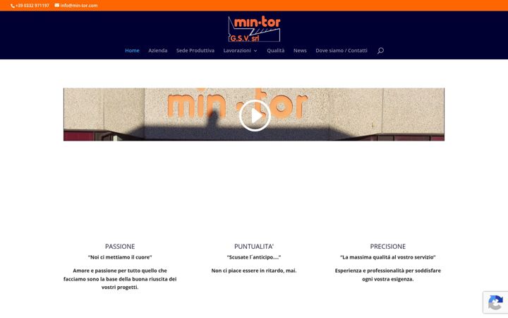 Screenshot of min-tor.com