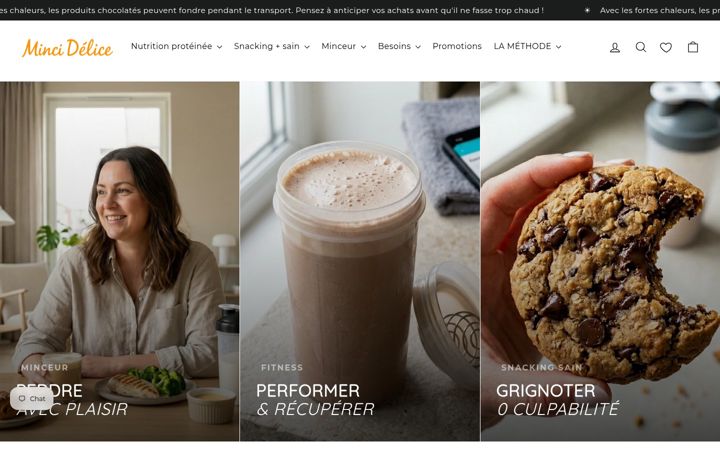Screenshot of mincidelice.com