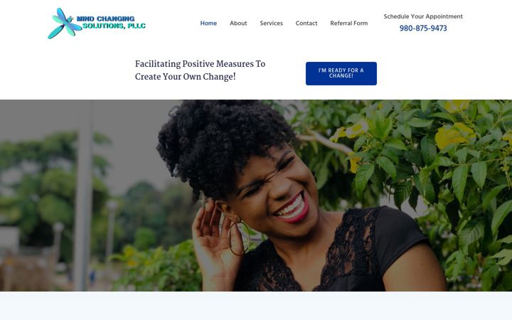 Screenshot of mindchangingsolutions.com