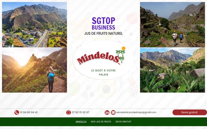Screenshot of mindelos.com