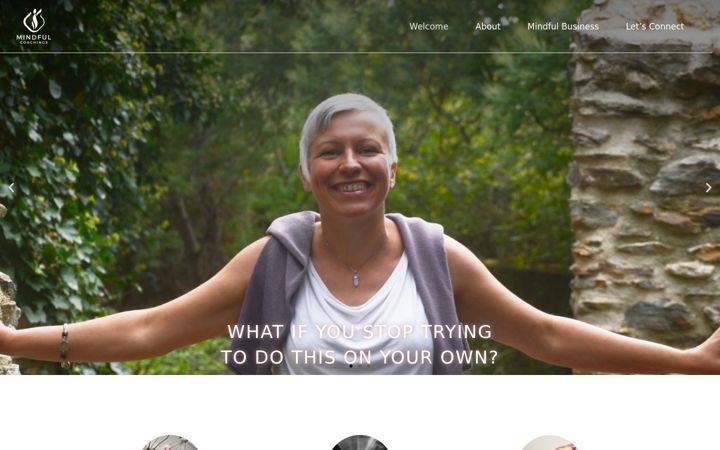 Screenshot of mindfulcoachings.com