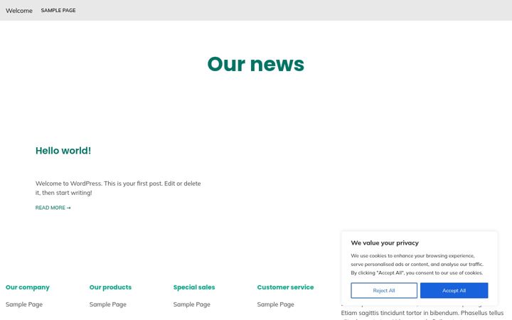 Screenshot of mindfullyvanilla.com