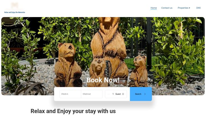 Screenshot of mindfulmomentsvacationrentals.com