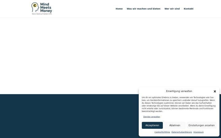 Screenshot of mindmeetsmoney.com