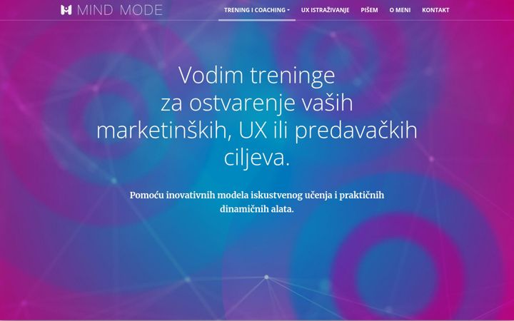 Screenshot of mindmode.org