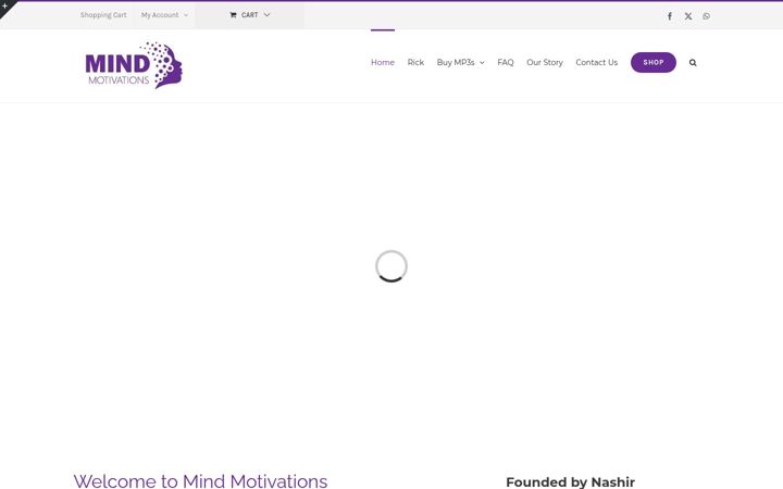 Екранна снимка на mindmotivations.co.uk