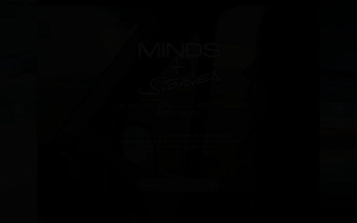 Screenshot of minds-and-stories.com
