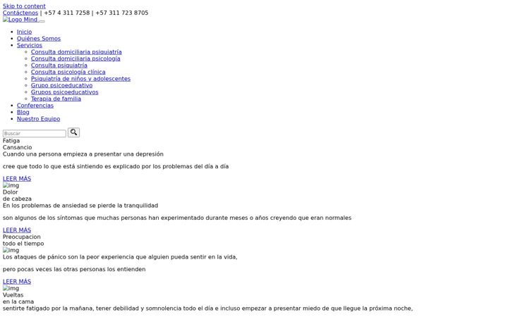 Screenshot of mindsaludmental.com