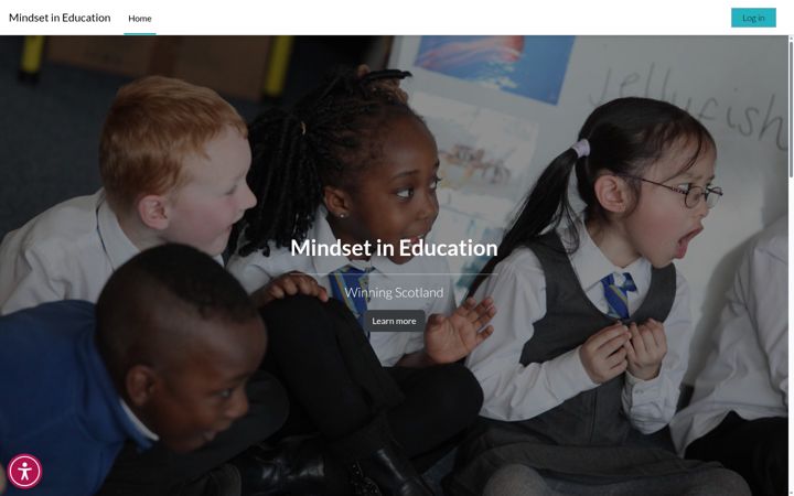Screenshot of mindsetineducation.com