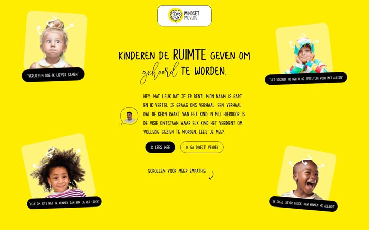 Screenshot di mindsetmovers.nl