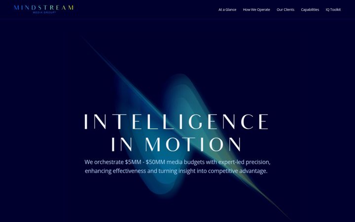 Screenshot of mindstreammediagroup.com