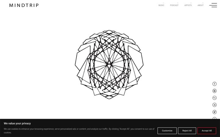 Screenshot of mindtripmusic.com