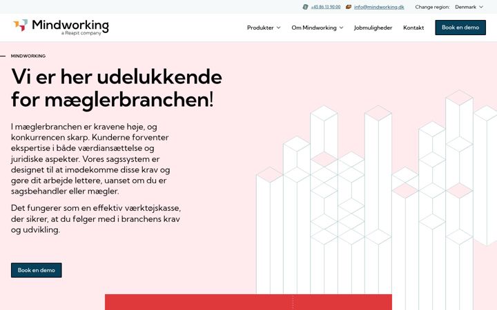 Screenshot of mindworking.eu