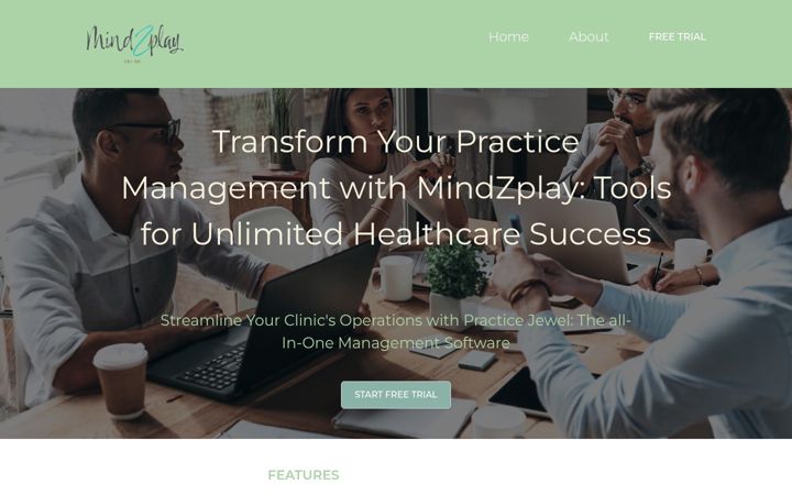 Screenshot of mindzplay.com