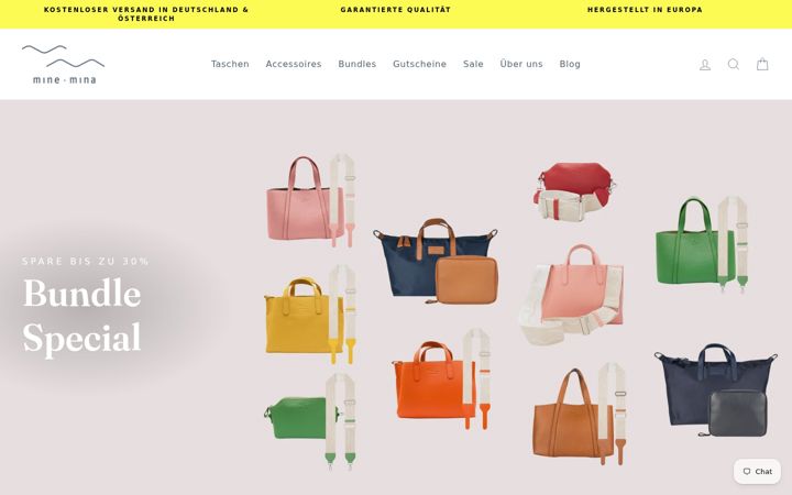 Screenshot of minemina.com