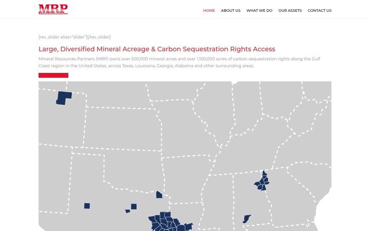 Screenshot of mineralresourcespartners.com
