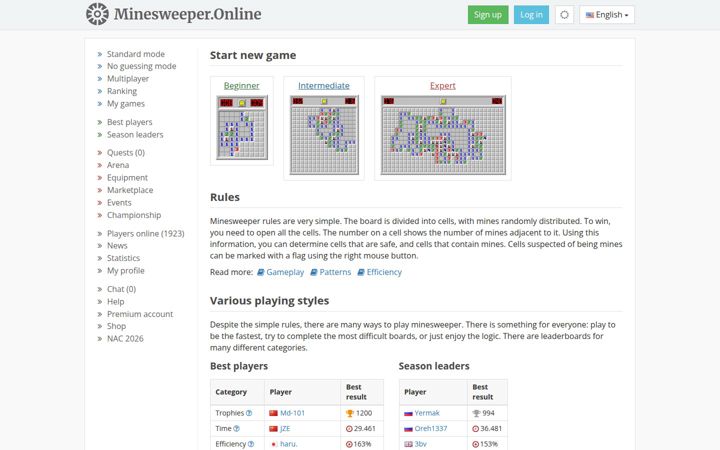 minesweeper.online