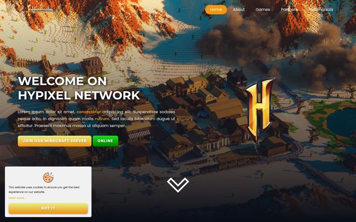 Screenshot of mineunion.net