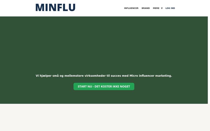 Screenshot of minflu.com