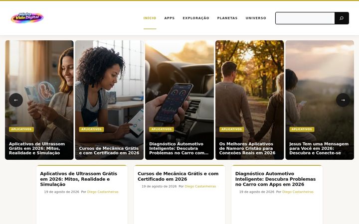 Screenshot of minhavidadigital.com