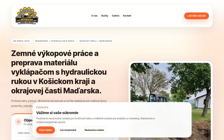 Screenshot of minibager.com