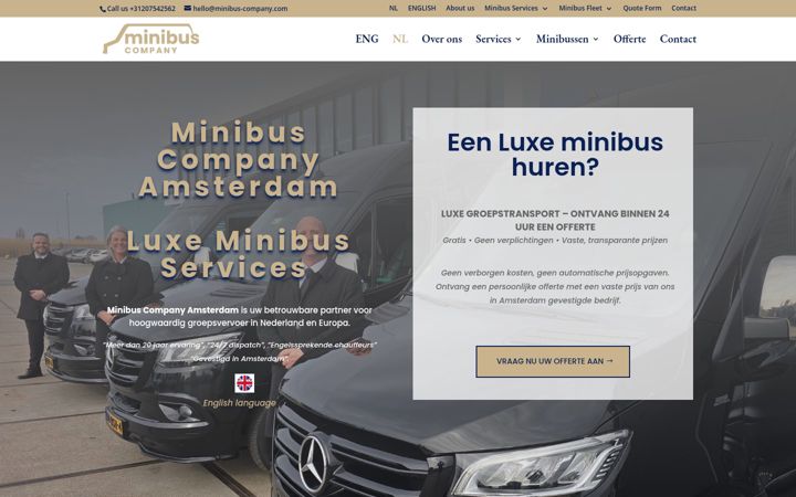 Screenshot of minibus-company.com