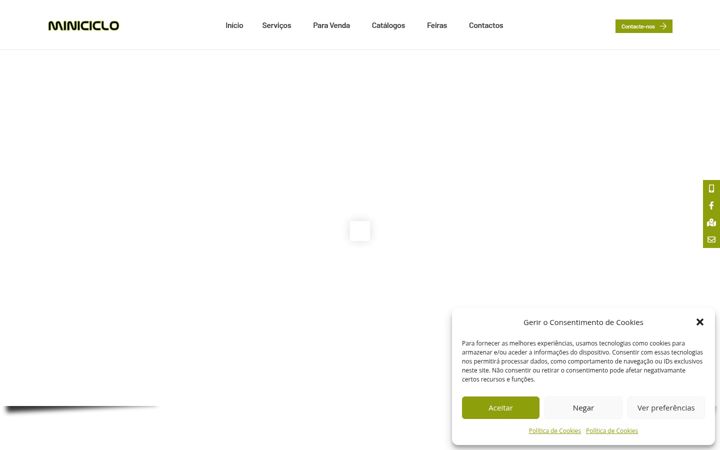 Screenshot of miniciclo.com