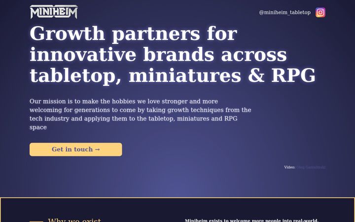 Screenshot of miniheim.com