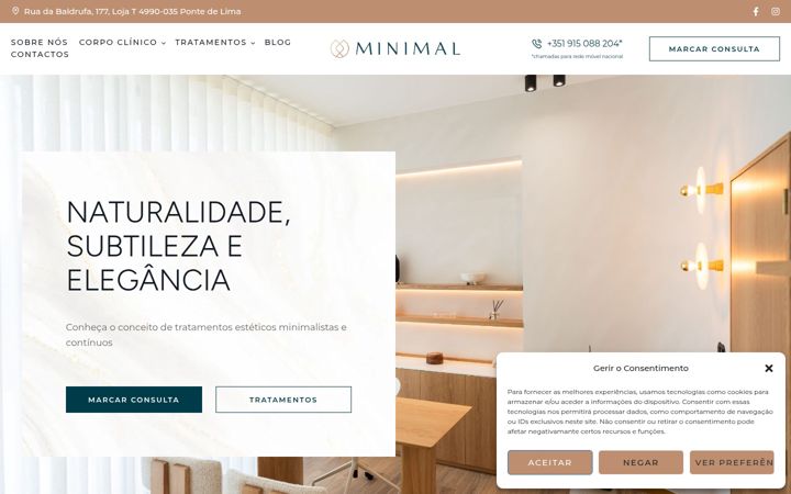 Zrzut ekranu minimalmedical.pt