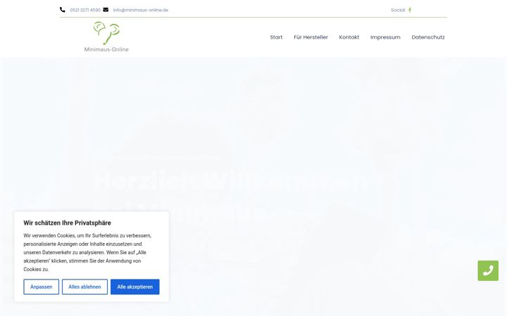 Screenshot of minimaus-online.com