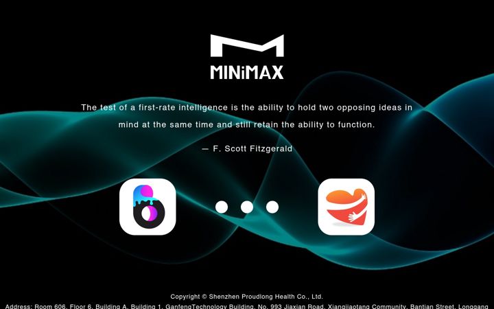 Screenshot of minimaxtechnology.com