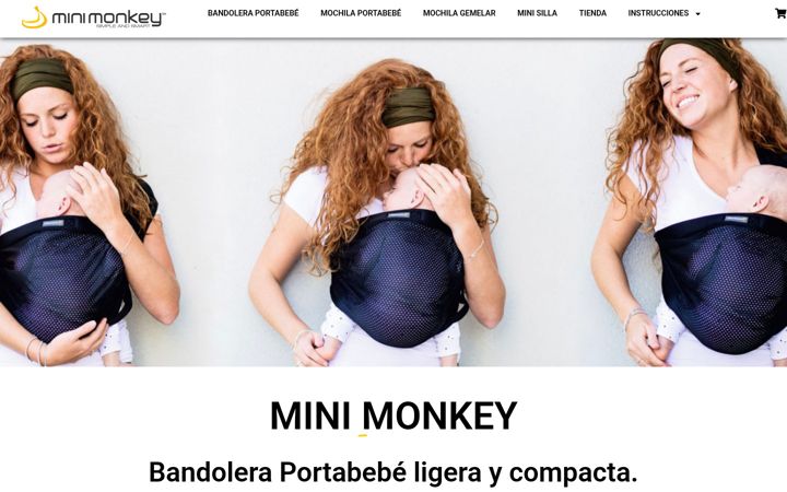 Screenshot of minimonkeyspain.com