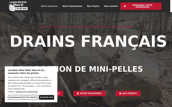 Screenshot of minipellestev-o.com