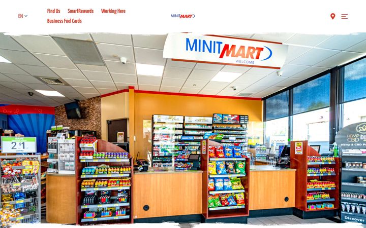 Screenshot of minitmart.com