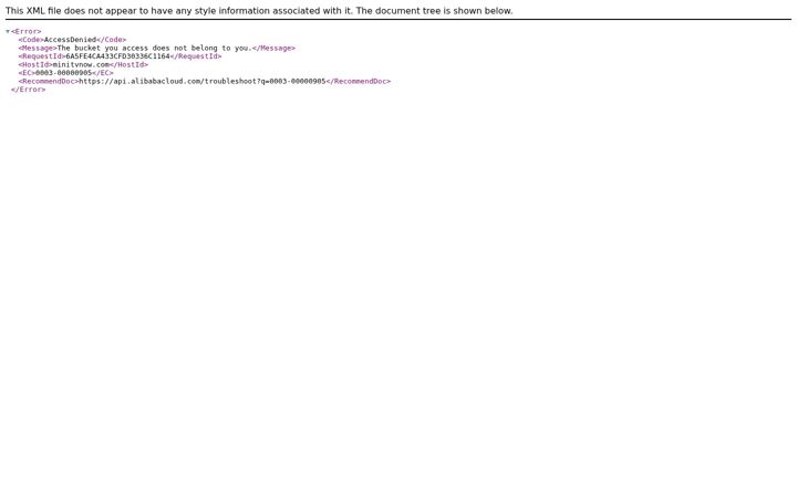 Screenshot of minitvnow.com