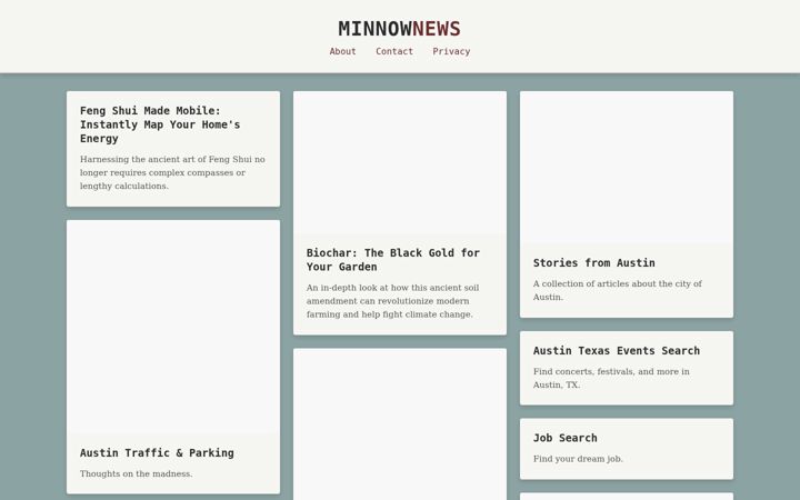 Screenshot of minnowspace.com