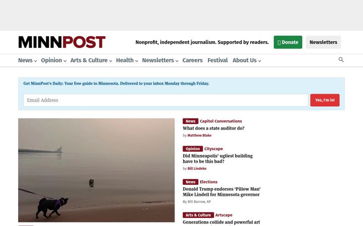 Ekrano kopija minnpost.com