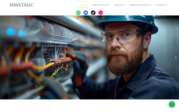 Screenshot of minstalec.com