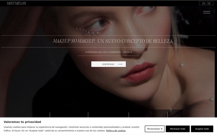 Screenshot of mintmelonstudio.com