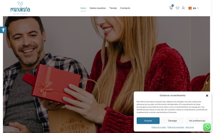 Screenshot of minukina.com
