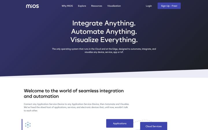 Screenshot ta' mios.com
