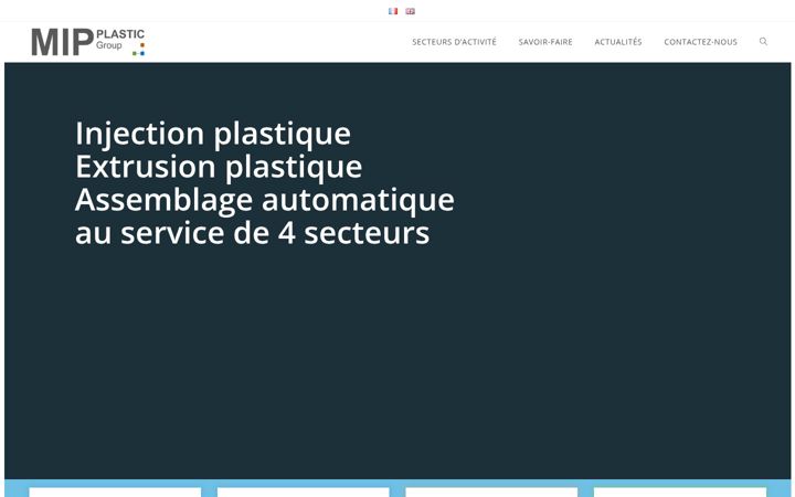 Screenshot of mip-plastic.com