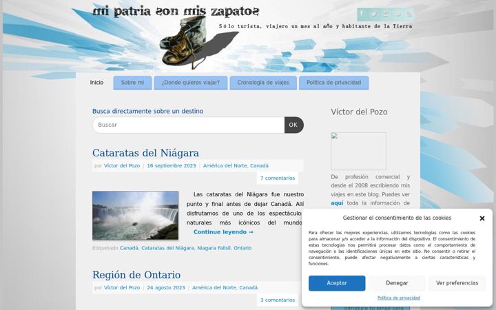 Screenshot of mipatriasonmiszapatos.com