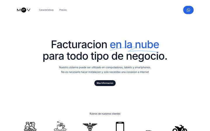 Screenshot of miposvirtual.com