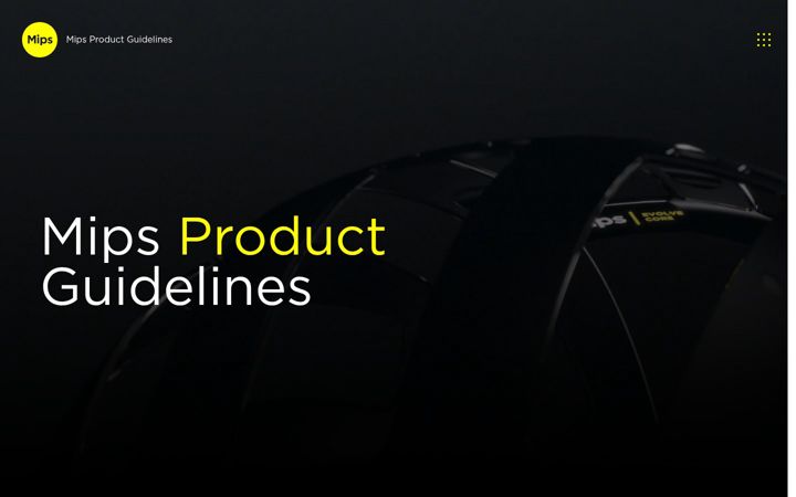 Screenshot of mipsproductguidelines.com