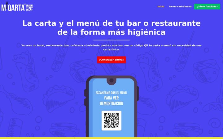 Screenshot of miqarta.com
