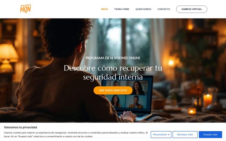 Screenshot of miqueridaneura.com