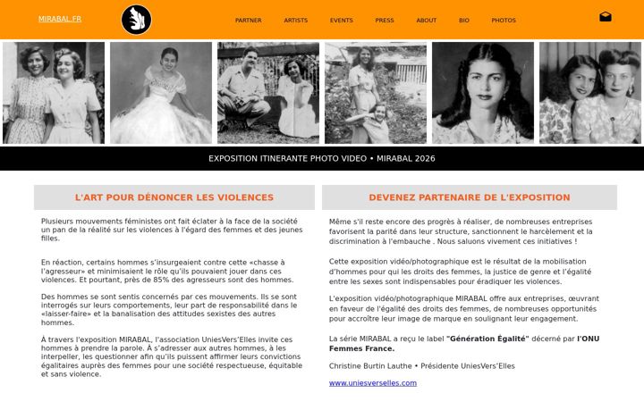 Képernyőkép: mirabal.fr