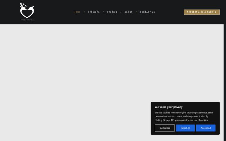 Screenshot of mirabellgroup.com